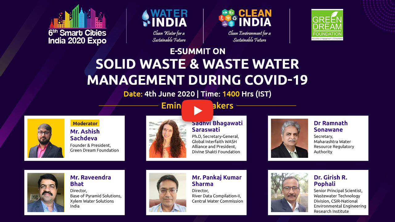 E Summit Solid Waste & Waste Water Management during COVID-19
