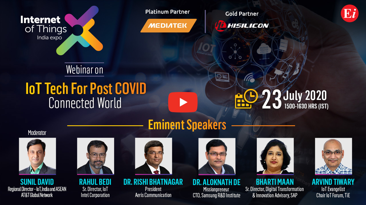 Webinar on IoT Tech Post Covid - Connected World